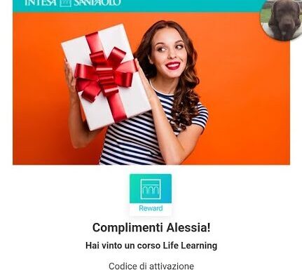Vinto gratis un corso Life Learning