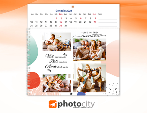 Photocity per te un Calendario Fotolibro GRATIS formato 30X30 (paghi solo la spedizione)