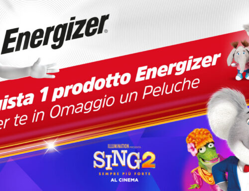 “Sing 2 Sempre più forte” con Energizer ricevi un peluche come premio sicuro