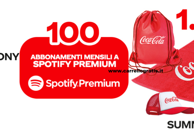 “L’estate batte a ritmo di Coca-Cola” vinci cuffie Sony, Summer Kit e Spotify Premium