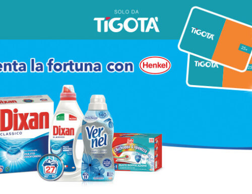 “Tenta la fortuna con Henkel luglio 2022” vinci 25€ in gidt card da Tigotà