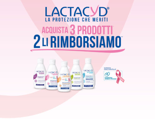 “Protetti e rimborsati” acquista 3 prodotti Lactacyd e ricevi il rimborso di 2