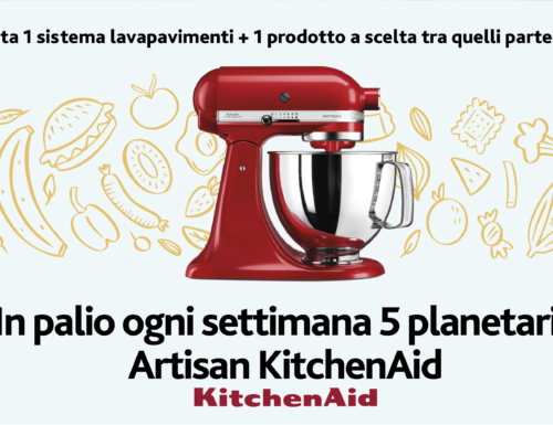 Concorso Vileda “cambia le regole in cucina” vinci 80 planetarie KitchenAid Artisan 