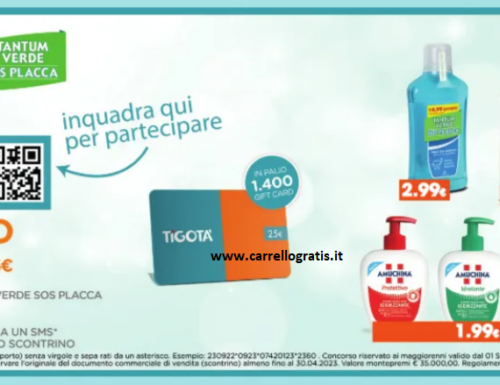 “Tris vincente da Tigotà” vinci una delle 1.400 gift card da 25€