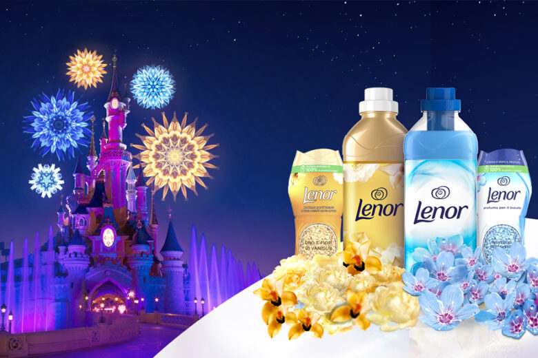 Lenor ti porta a Disneyland Paris vinci 6 viaggi per 4 persone