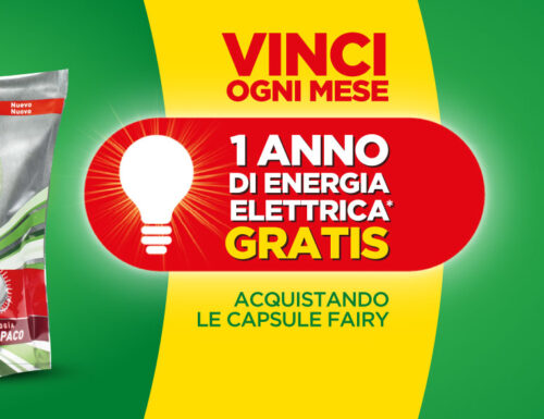 “Fairy vinci energia” in palio un anno di bollette elettriche pagate