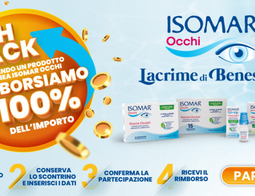 “Isomar Occhi Cashback 100%”