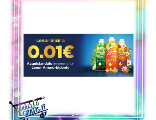 “Cashback Lenor Elisir” acquistalo a 0.01€